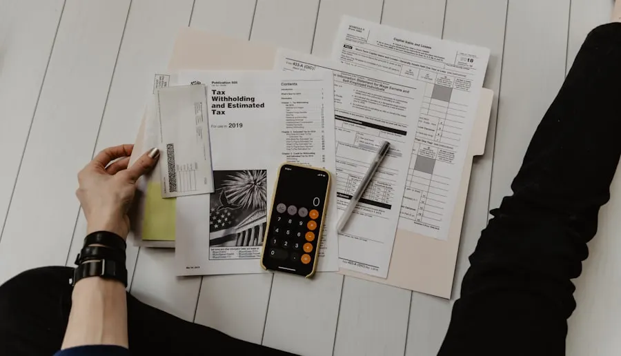 Calculating US taxes with a professional